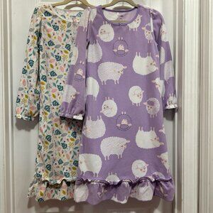 2 Winter Night Gown Size - 6/7